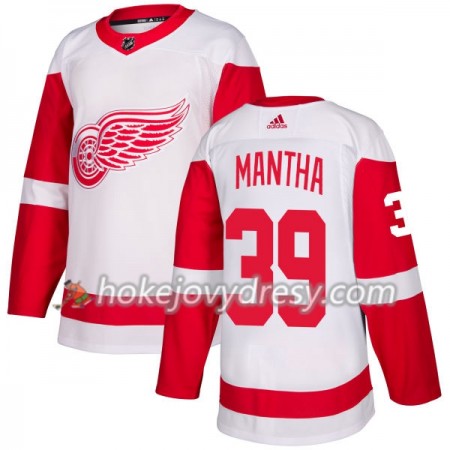 Pánské Hokejový Dres Detroit Red Wings Anthony Mantha 39 Bílá 2017-2018 Adidas Authentic